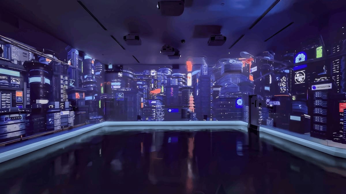 裸眼3d沉浸式影院-全方位沉浸式投影秀